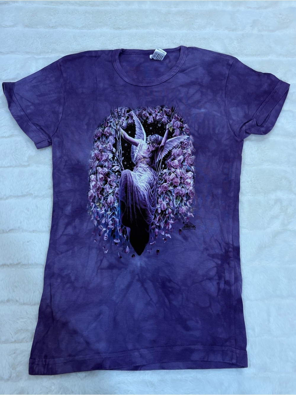 The Mountain Purple Fairy Graphic Tee - Women's Short Sleeve